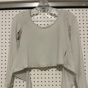 Lululemon It’s a Tie Long Sleeve Top Sea Breeze